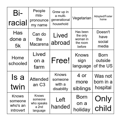 Personal Lines DEI June Bingo - DEI GO Bingo Card