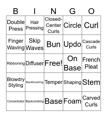 Chapter 17 Bingo Card