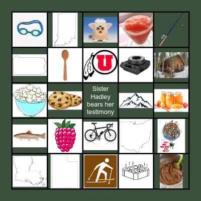 WALLIN FAMILY BINGO Card