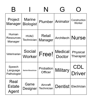 College & Career Readiness Bingo Card