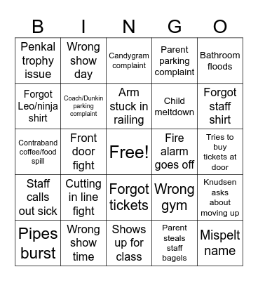 EXPO 2024 BINGO Card