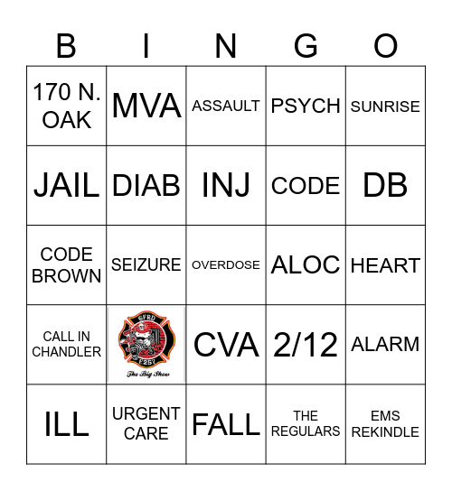 BIG SHOW BINGO Card