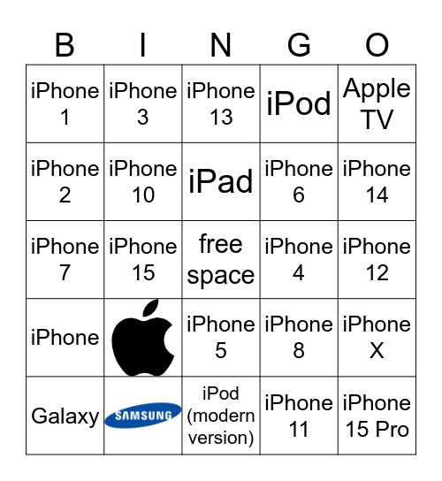 Tech bingo! Bingo Card