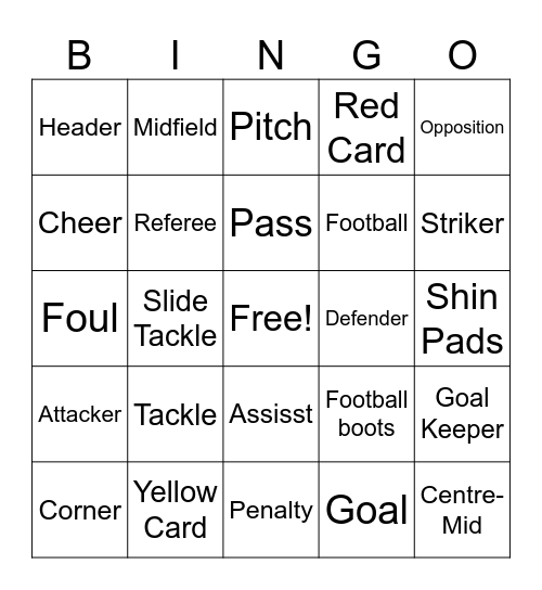 Oscar's Birthday Bingo Card