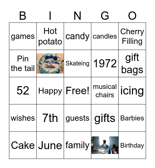 Mrs. Schmied Birthday Bingo Card