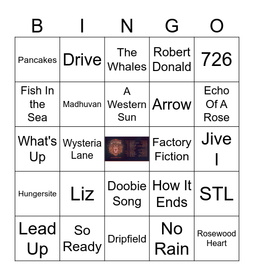 2024 GOOSE > Bingo Card