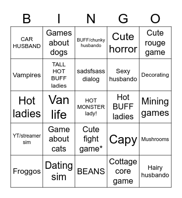 Wholesome Direct Bingo Card Bingo Card