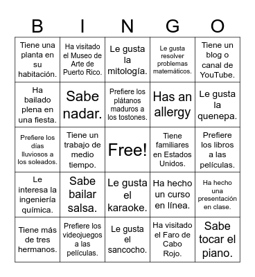 Icebreaker Bingo: Find Someone Who Bingo Card