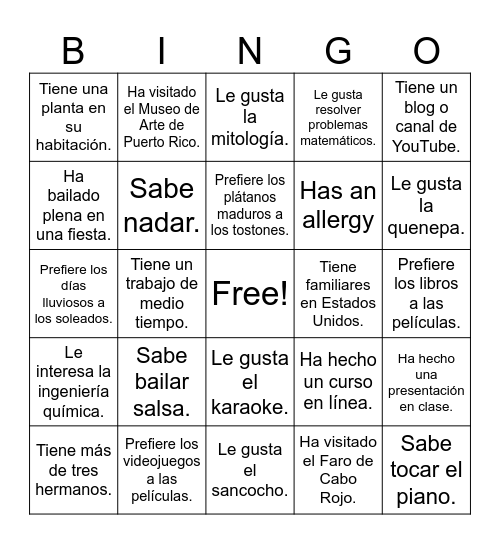 Icebreaker Bingo: Find Someone Who Bingo Card