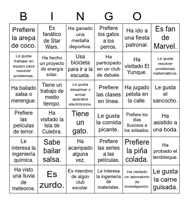 Icebreaker Bingo: Find Someone Who Bingo Card
