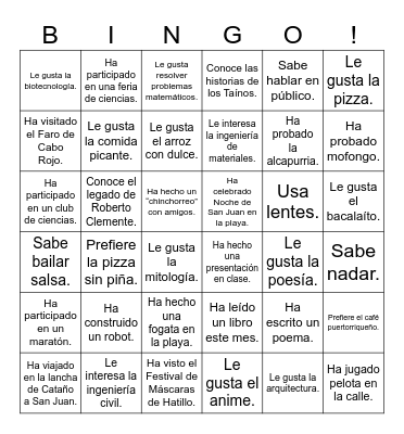 Icebreaker Bingo: Find Someone Who Bingo Card
