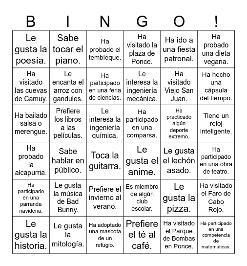 Icebreaker Bingo: Find Someone Who Bingo Card