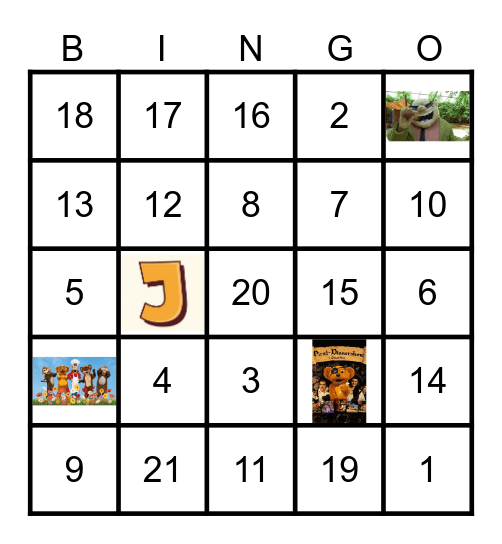 Ferie i Jesperhus Bingo Card