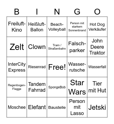 MiWuLa-Bingo Card