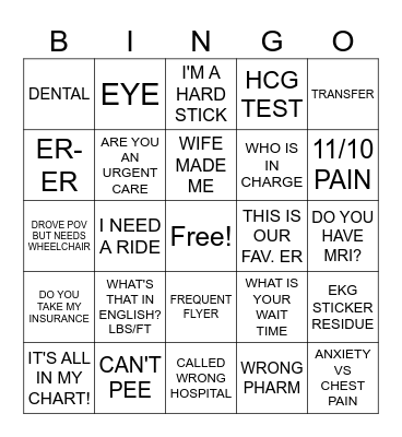 SUMMER BINGO Card
