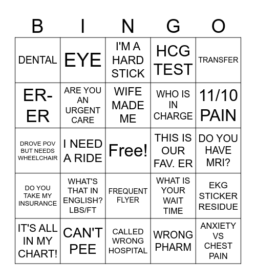 SUMMER BINGO Card