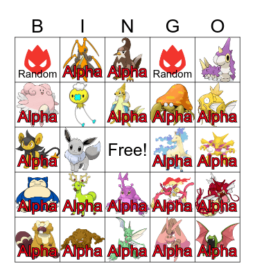Obsidian Fieldlands Shalpha Hunts Bingo Card