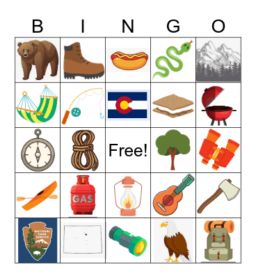 Colson Family Reunion 2024 Bingo Card