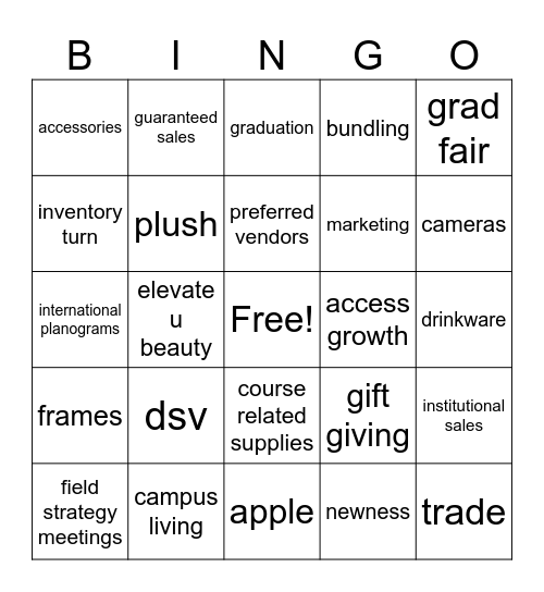 Hardline Bingo Card