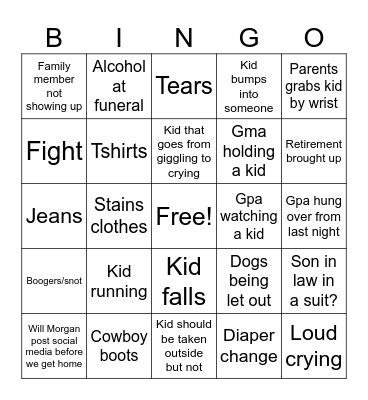 DayTON Bingo Card