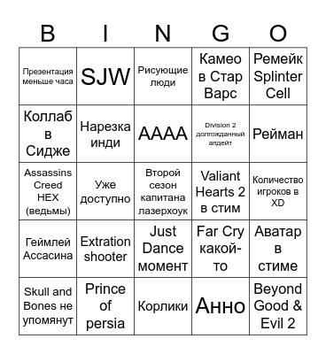 Ubingo Card