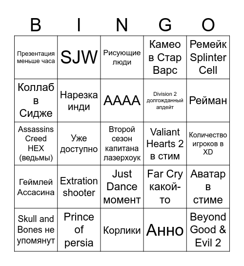 Ubingo Card