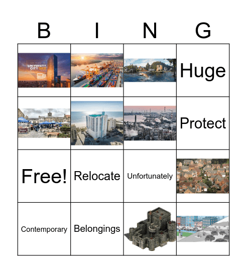 settlements and synonyms Bingo Card