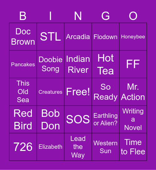 Round 3! Bingo Card