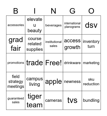 Hardline Bingo Card