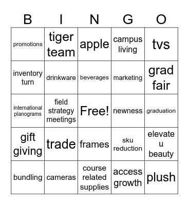 Hardline Bingo Card