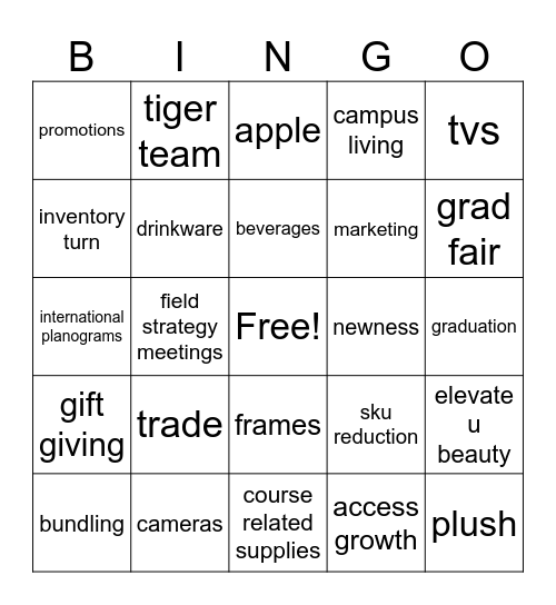 Hardline Bingo Card