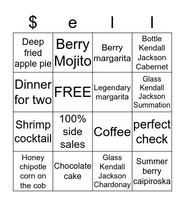 Win a $100 gift card!  Bingo Card