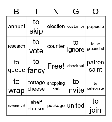 Unit 4 2K/GT NORTHERN IRELAND Bingo Card