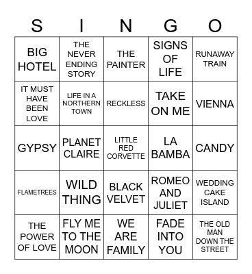 933 CATHY’S BIRTHDAY LIST Bingo Card