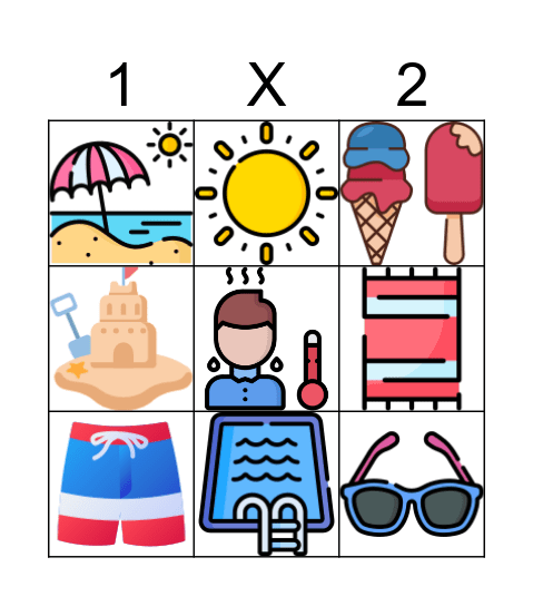 EL VERANO Bingo Card