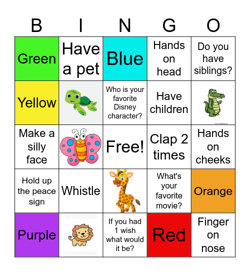 Dream Team Bingo! Bingo Card