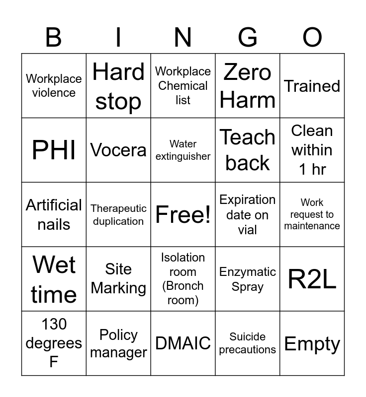 Joint Commission Bingo Bingo Card joint-commission-bingo-bingo-card
