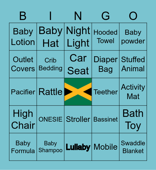 BABY UTER BINGO Card