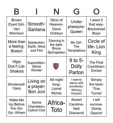 King's Beats Bingo Card