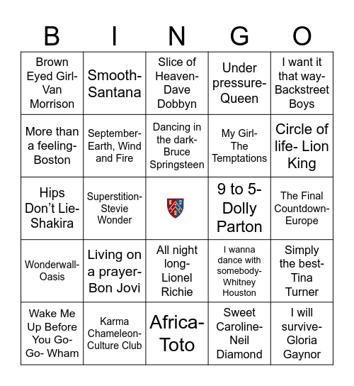 King's Beats Bingo Card