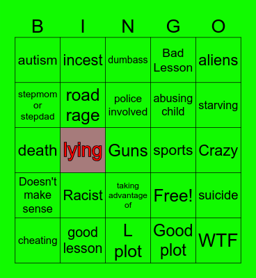 Tommorows Teachings Bingo Card