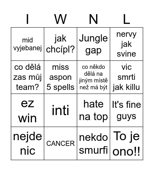 twitch.tv/kotvaiwnl Bingo Card