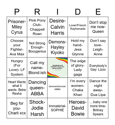 So Nice, We did it Twice Bingo Card