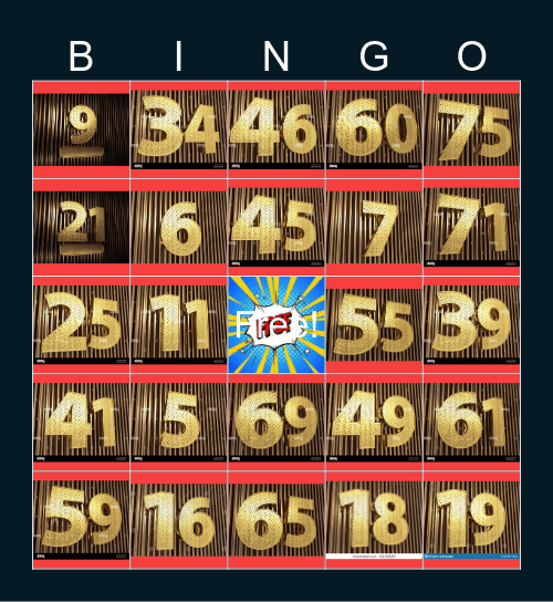 M N R - CL Bingo Card