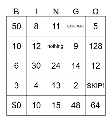 GEOMETRY D A S H . Bingo Card