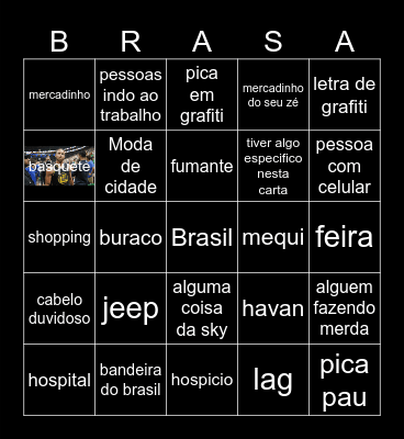 MAPS BINGOW Bingo Card