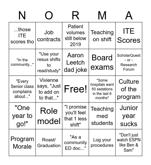 Step Up! To Bingo Card