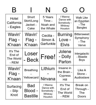 June 16 2024 #2 Bingo Card