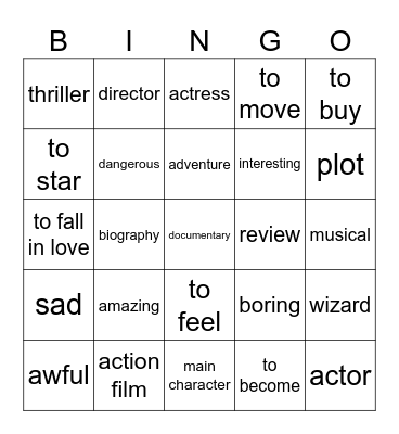 Bloggers 2, Unit 5 Vocab Bingo Card