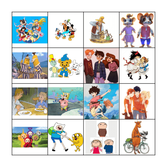 Vänner & hemligheter Bingo Card